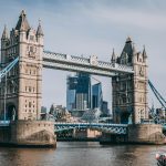 London tower bridge in the morning